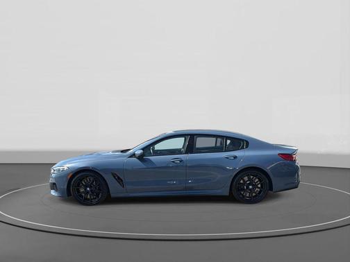Barcelona Blue Metallic 2021 BMW M850 Gran Coupe xDrive