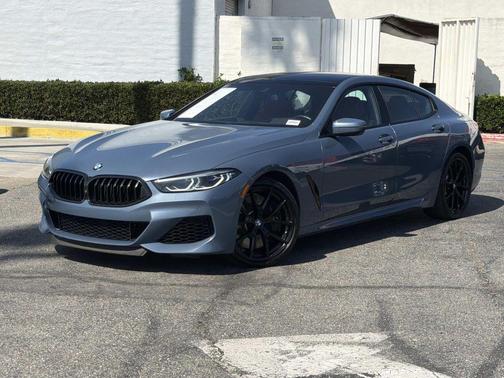 Barcelona Blue Metallic 2021 BMW M850 Gran Coupe xDrive