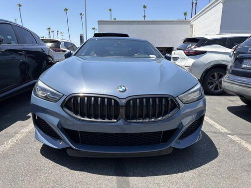 Barcelona Blue Metallic 2021 BMW M850 Gran Coupe xDrive