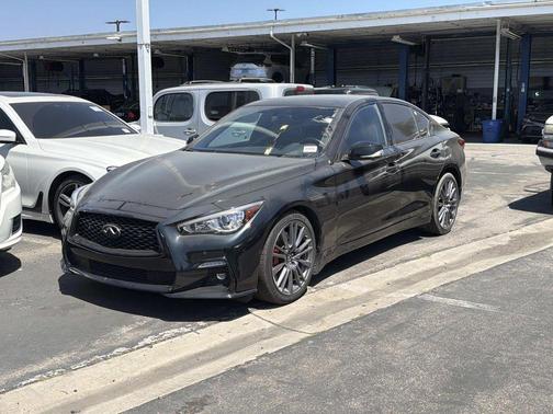 Black Opal Metallic 2024 INFINITI Q50 3.0t RED SPORT 400