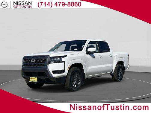 Glacier White 2026 Nissan Frontier SV