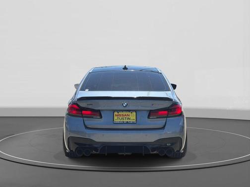 Bluestone Metallic 2021 BMW M550 i Xdrive