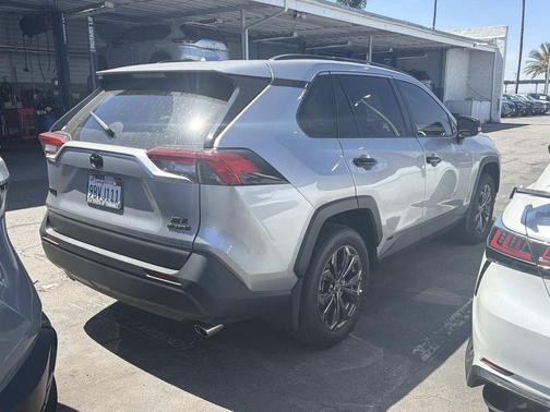 Silver Sky Metallic 2022 Toyota RAV4 Hybrid XLE Premium