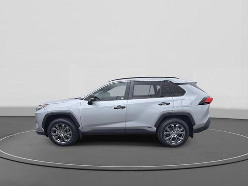 Silver Sky Metallic 2022 Toyota RAV4 Hybrid XLE Premium
