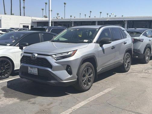 Silver Sky Metallic 2022 Toyota RAV4 Hybrid XLE Premium