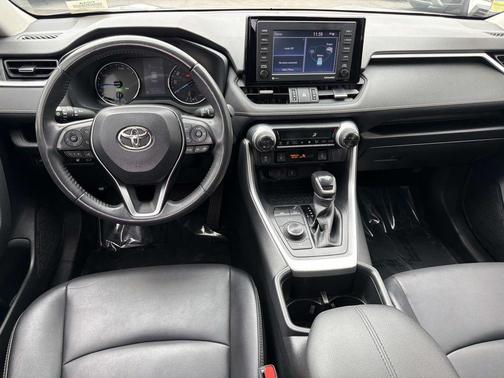 Silver Sky Metallic 2022 Toyota RAV4 Hybrid XLE Premium