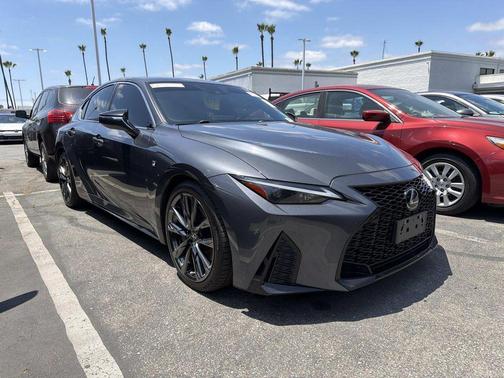 Cloudburst Gray 2022 Lexus IS 350 Base