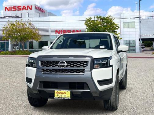Glacier White 2026 Nissan Frontier SV