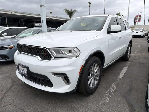 White Knuckle Clearcoat 2021 Dodge Durango SXT RWD
