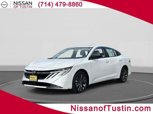 Aspen White Tricoat 2026 Nissan Sentra SL