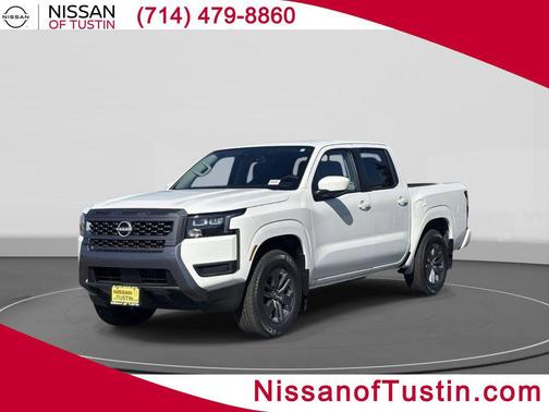 Glacier White 2026 Nissan Frontier SV