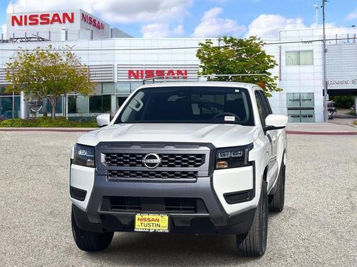 Glacier White 2026 Nissan Frontier SV