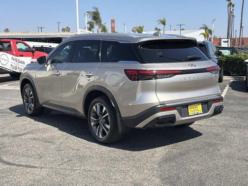 Warm Titanium 2023 INFINITI QX60 Luxe