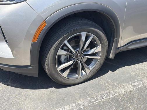 Warm Titanium 2023 INFINITI QX60 Luxe
