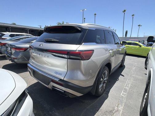 Warm Titanium 2023 INFINITI QX60 Luxe