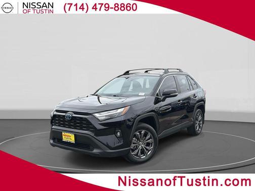 Midnight Black Metallic 2022 Toyota RAV4 Hybrid XLE Premium