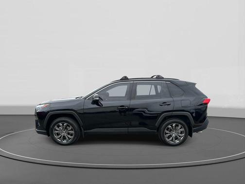 Midnight Black Metallic 2022 Toyota RAV4 Hybrid XLE Premium