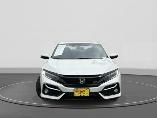 Platinum White Pearl 2020 Honda Civic Si Base