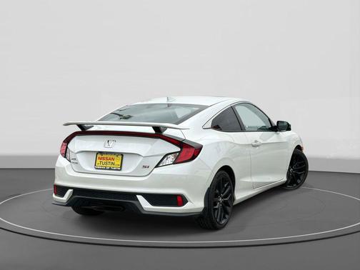 Platinum White Pearl 2020 Honda Civic Si Base