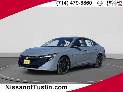 Atlantic Gray Metallic 2026 Nissan Sentra SR