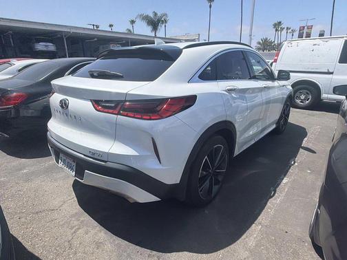 Radiant White 2023 INFINITI QX55 ESSENTIAL