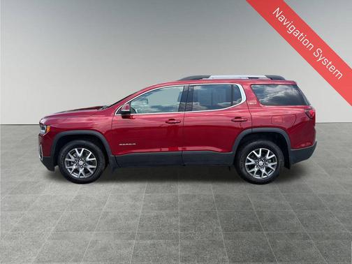 Volcanic Red Tintcoat 2023 GMC Acadia AWD SLT