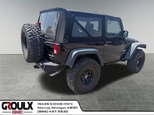 Black 2008 Jeep Wrangler X