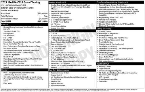 2021 Mazda CX-5 Grand Touring