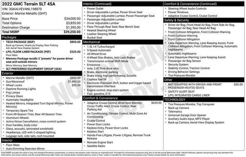 2022 GMC Terrain SLT