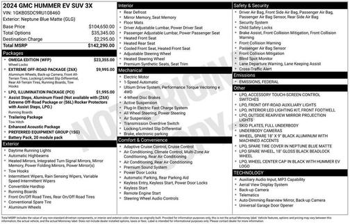 2024 GMC HUMMER EV SUV 3X