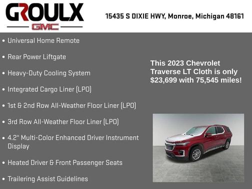 2023 Chevrolet Traverse LT Cloth