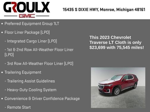 2023 Chevrolet Traverse LT Cloth