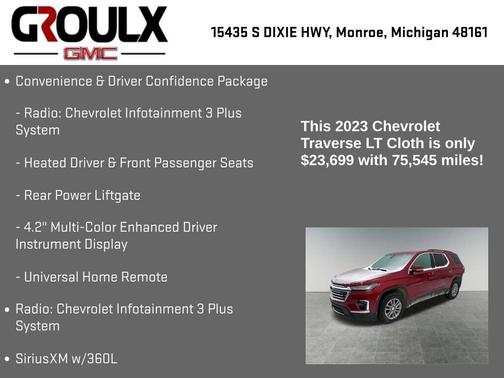 2023 Chevrolet Traverse LT Cloth