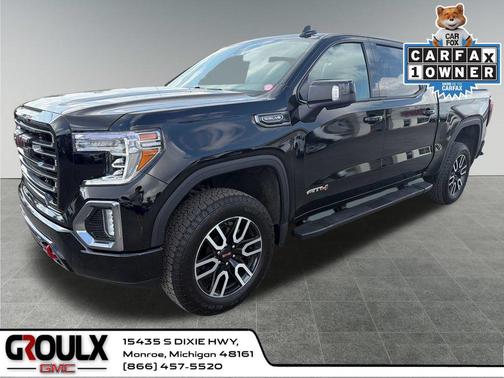Ebony Twilight Metallic 2021 GMC Sierra 1500 AT4