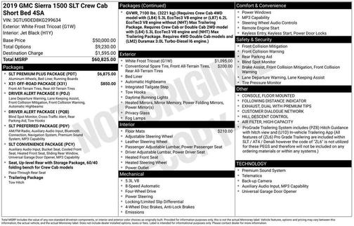 2019 GMC Sierra 1500 SLT