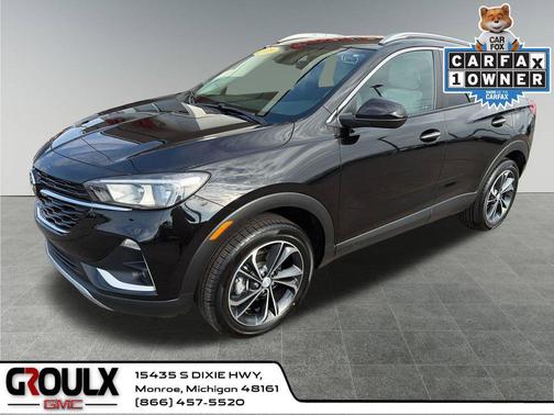 Ebony Twilight Metallic 2023 Buick Encore GX Select