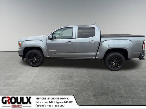 Satin Steel Metallic 2022 GMC Canyon Elevation