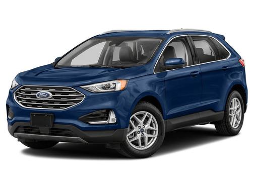 Blue 2022 Ford Edge SEL