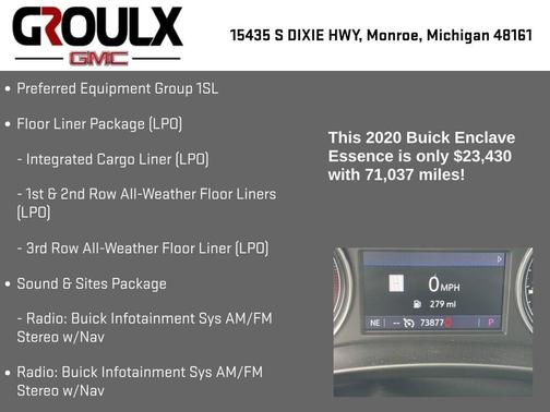 2020 Buick Enclave FWD Essence