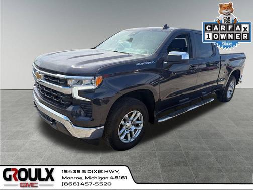 Dark Ash Metallic 2022 Chevrolet Silverado 1500 LT