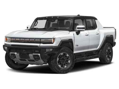 Interstellar White 2023 GMC HUMMER EV Pickup 3X