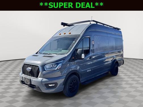 ABYSS GRAY 2023 Ford Transit-350 XLT