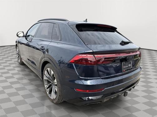 Waitomo Blue Metallic 2025 Audi Q8 55 Premium Plus