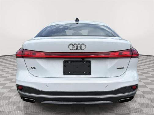 Glacier White Metallic 2025 Audi A5 Prestige TFSI quattro S tronic