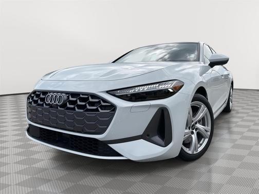 Glacier White Metallic 2025 Audi A5 Prestige TFSI quattro S tronic