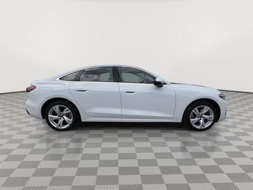 Glacier White Metallic 2025 Audi A5 Prestige TFSI quattro S tronic