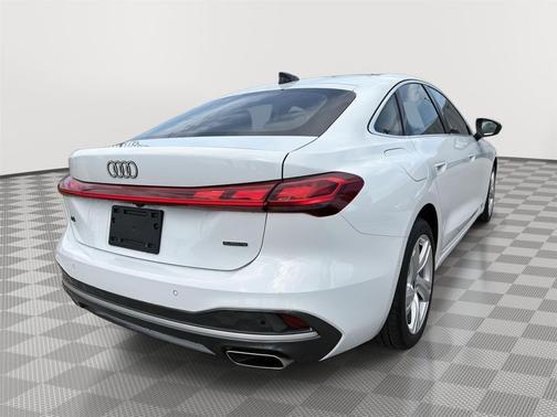 Glacier White Metallic 2025 Audi A5 Prestige TFSI quattro S tronic