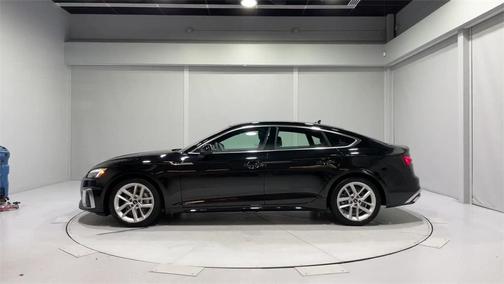 Mythos Black Metallic 2023 Audi A5 Sportback 45 S Line Premium Plus