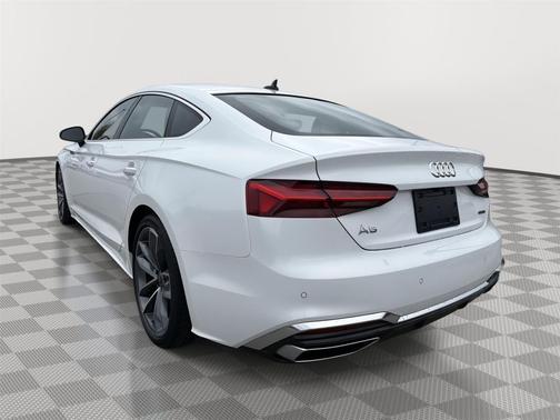 Arkona White 2024 Audi A5 Sportback 45 S Line Premium Plus