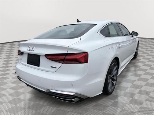 Arkona White 2024 Audi A5 Sportback 45 S Line Premium Plus